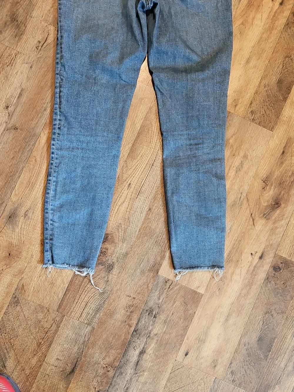👖J. Crew High-Rise Light Blue Button-Fly Jeans